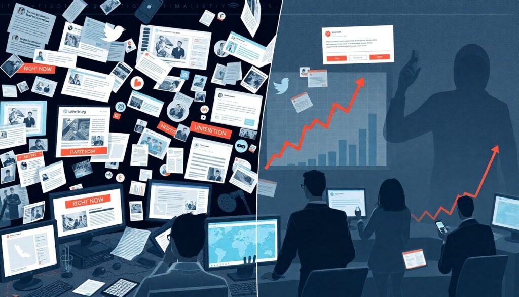 Индустрия новостей после соцсетей: почему «быстрее» больше не значит «лучше» - иллюстрация