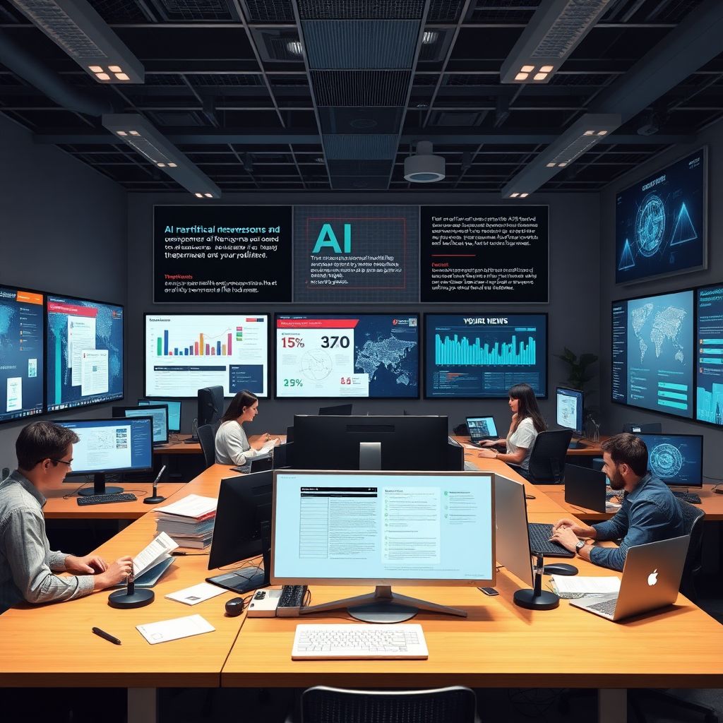 Как ИИ меняет новостные редакции и ускоряет генерацию и персонализацию новостей