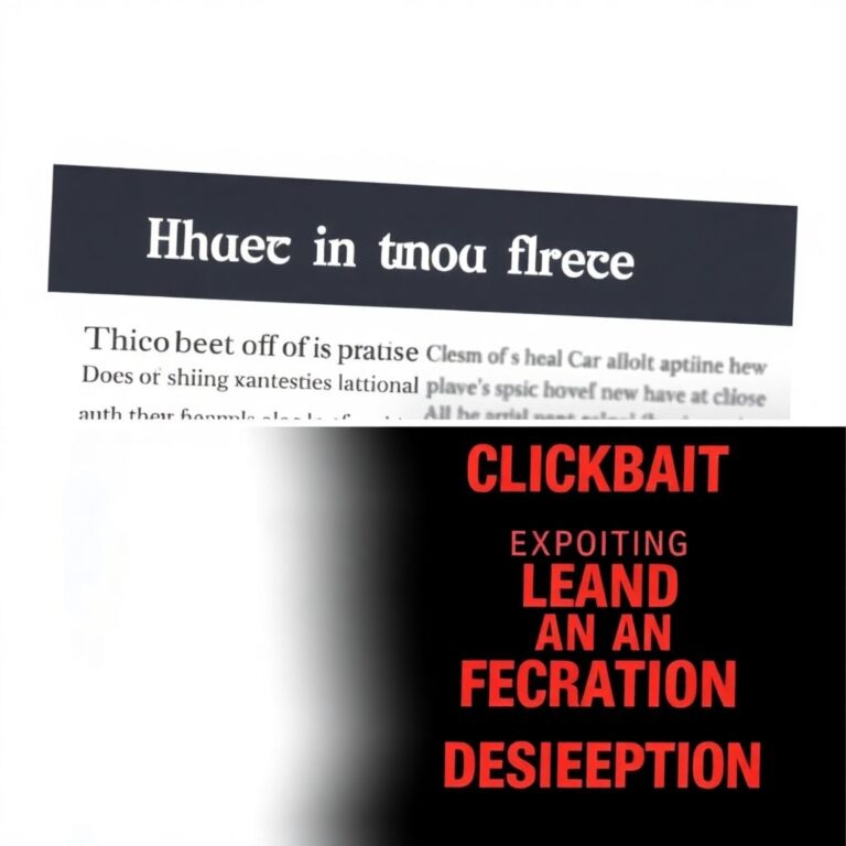 Этика в эпоху кликбейта: грань между честным привлечением внимания и манипуляцией
